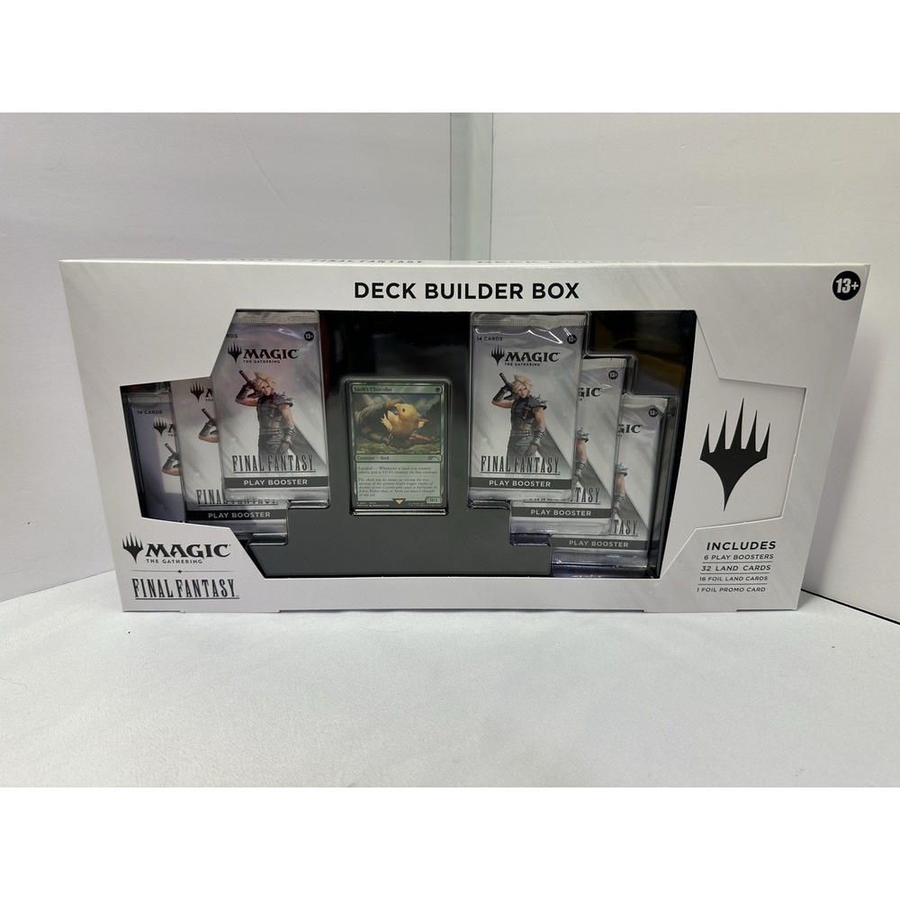 New! MTG Final Fantasy Deck Builder Box Factory Sealed Magic The Gathering